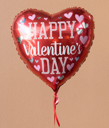 Happy Valentine's Day Balloon - Red