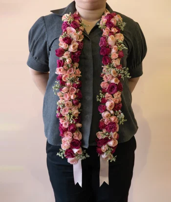 Pink Graduation Garland