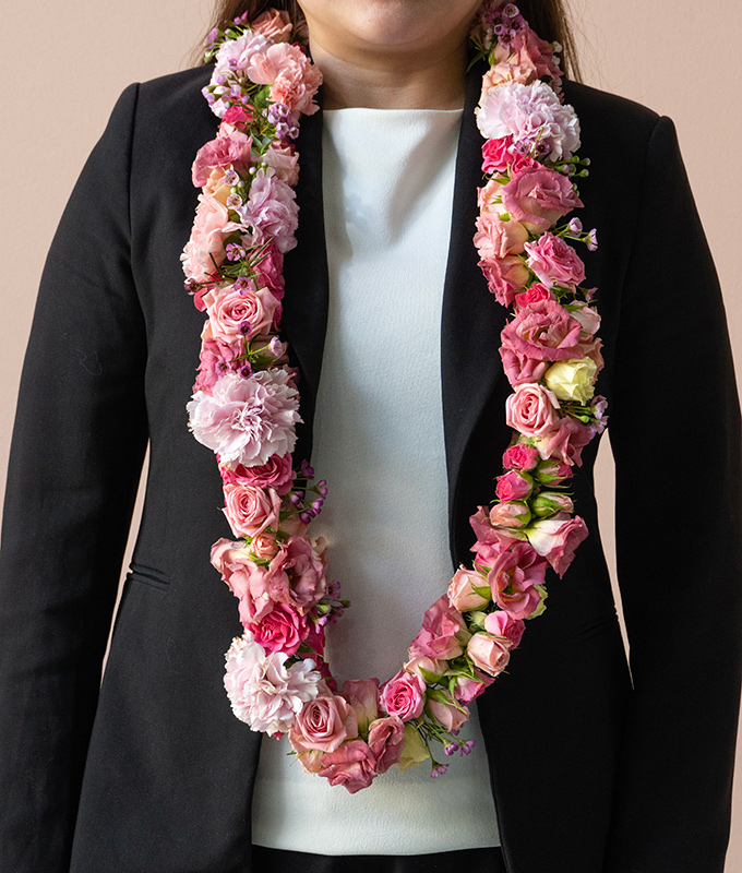 Pink Graduation Garland-1