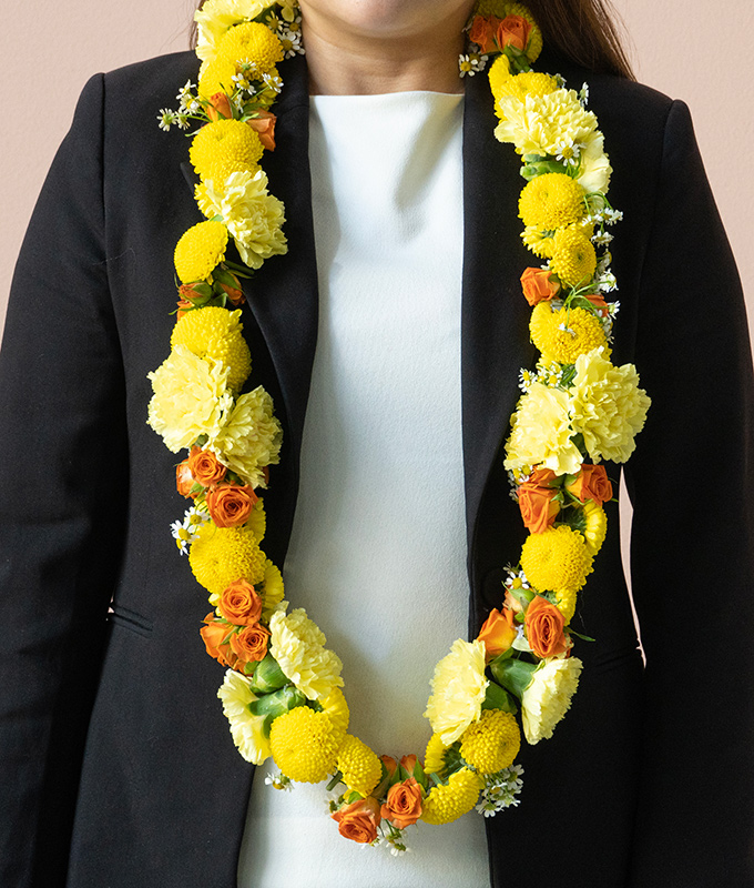 Yellow Graduation Garland