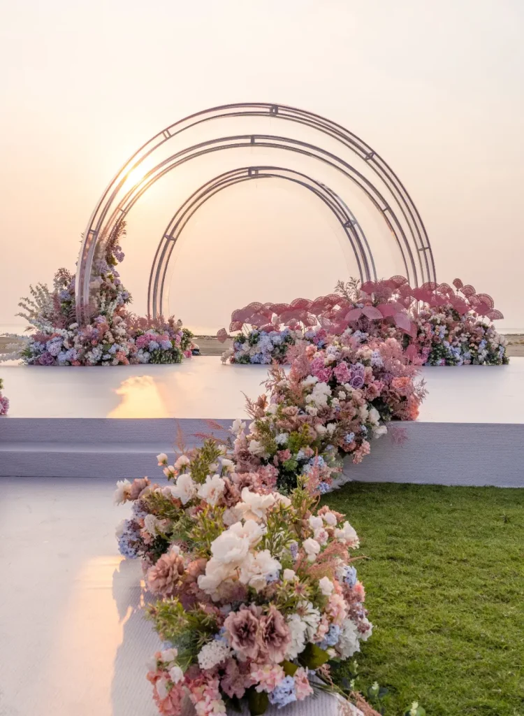 Indian Destination Wedding Stage Decor Bahrain