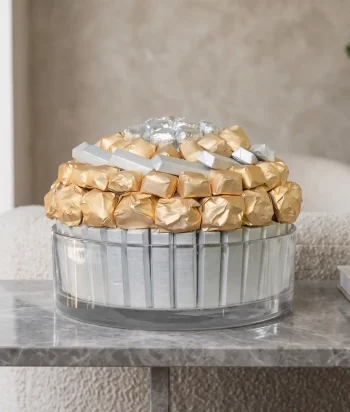 chocolate vase arrangement