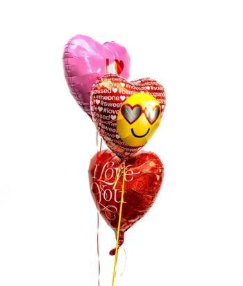 I Love U Balloons