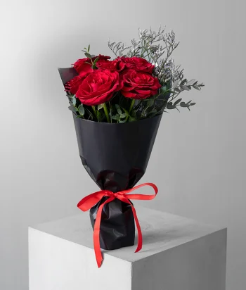 red rose bouquet