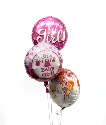 It’s A Girl Balloons Bouquet