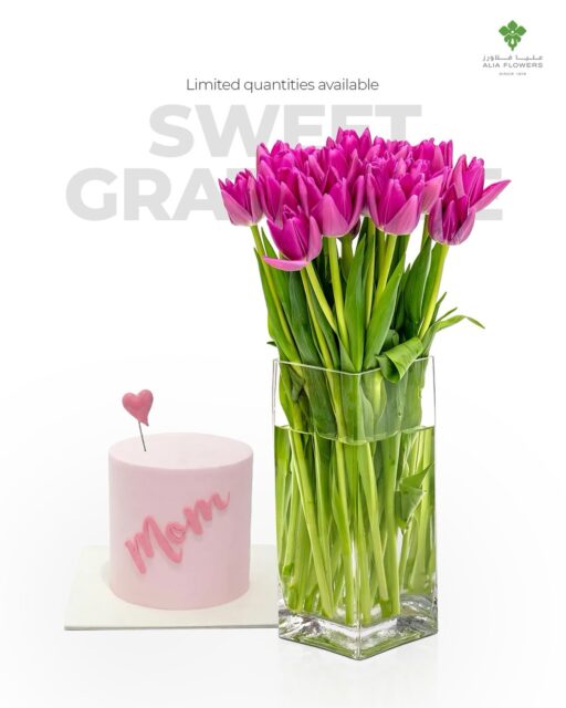 French Bloom 🌷
Transport your space to a blooming French garden.
Vibrant tulips in a fluted glass vase, tied with a rustic raffia bow paired with a premium Jardin de Paris soy candle for a calm, timeless touch.
#aliaflowers #mothersdaybahrain #momlove #mothersdaygift #flowerdeliverybahrain