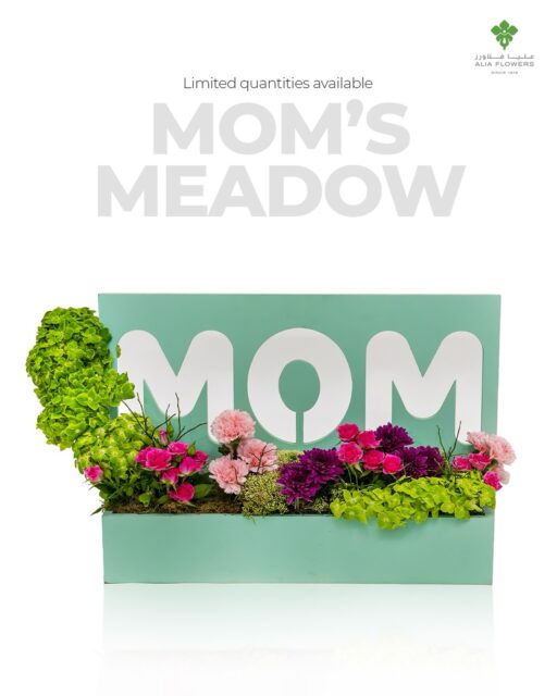 Mom’s Meadow 🌸
A charming blend of blooms that radiate warmth and affection—featuring hydrangea, roses, carnations, and rich seasonal accents, all set in our signature “Mom” wooden box.
A gift she’ll truly cherish.

#aliaflowers #MothersDay #Mom #FloralDesign #premiumflowers