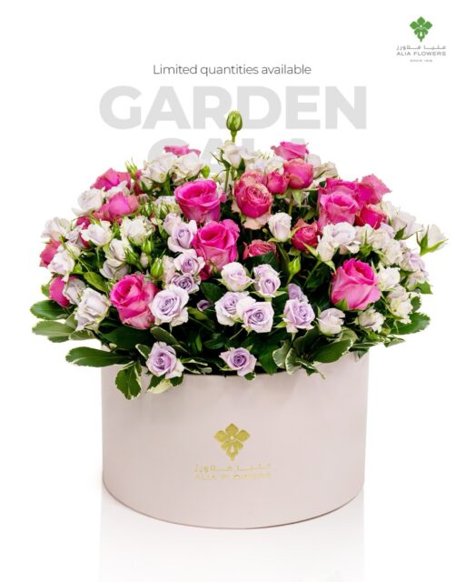 Garden Gala 🌸
A luxurious burst of pink and lavender roses, inspired by a blooming spring garden — a vibrant celebration of her love this Mother’s Day.
Limited quantities available. Pre‑order now for same‑day delivery across Bahrain.

#MothersDayBahrain #AliaFlowers #FlowerDeliveryBahrain #LuxuryFlowers #bahraingifts