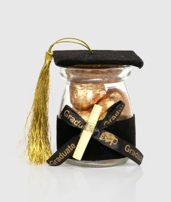 Gold Sweet milestone Jar
