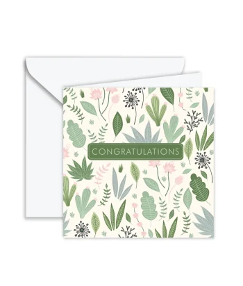 congratulation greeting card