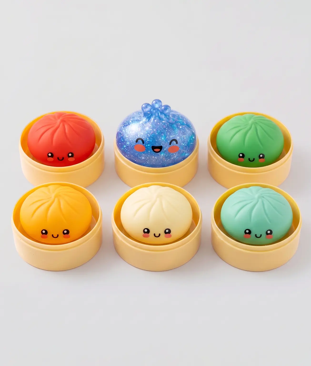 Mystery Squishy Dumpling Holographic Edition - Image 2