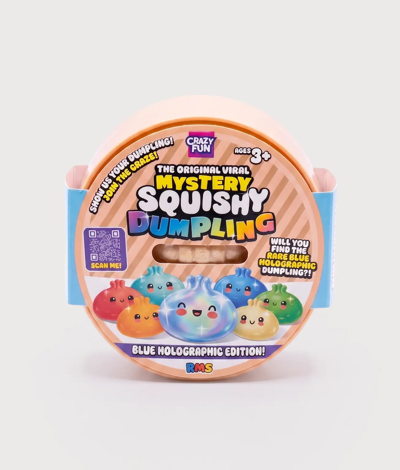 Mystery Squishy Dumpling Holographic Edition